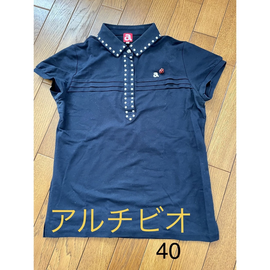 archivio - アルチビオ半袖ポロシャツ40の通販 by ちやま's shop ...