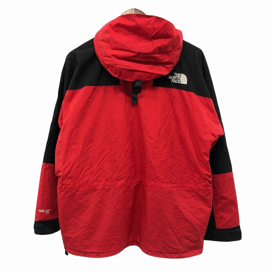 THE NORTH FACE ノースフェイス GORE-TEX ゴアテックス マウンテンパーカー アウトドア キャンプ 防寒 レッド (メンズ L)  中古 古着 O8699