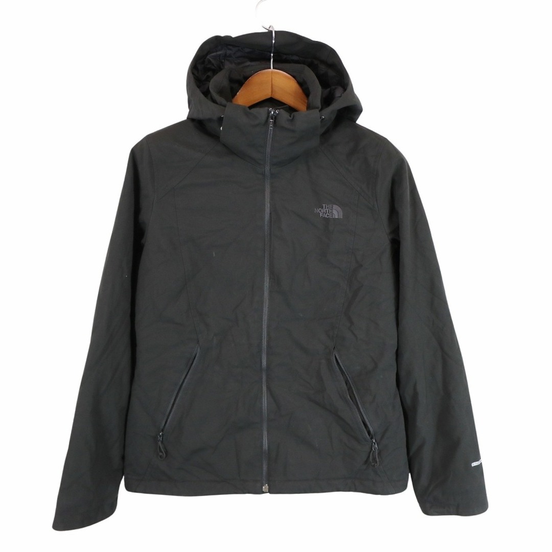 THE NORTH FACE(ザノースフェイス)のSALE// THE NORTH FACE ノースフェイス WINDWALL PRIMALOFT プリマロフト マウンテンパーカー ブラック (レディース M) O8722 レディースのジャケット/アウター(その他)の商品写真