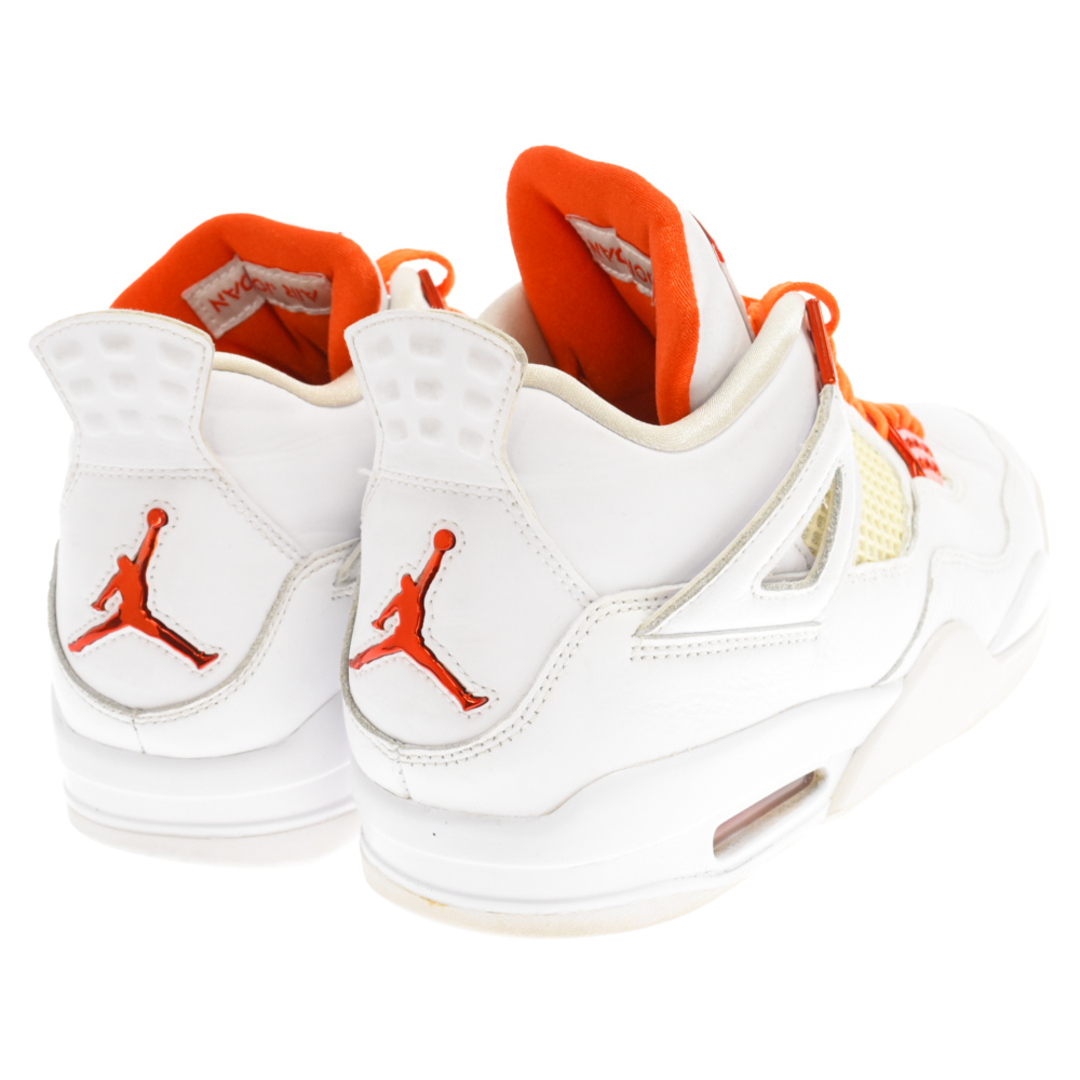 NIKE ナイキ AIR JORDAN 4 RETRO ORANGE METALLIC エアジョーダン4オレンジメタリック ハイカットスニーカー CT8527-118 ホワイト US9.5/27.5cm 3