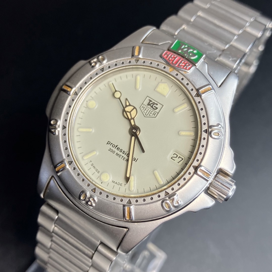 【美品 正規品】タグホイヤー  メンズ 腕時計 プロフェッショナル 可動品