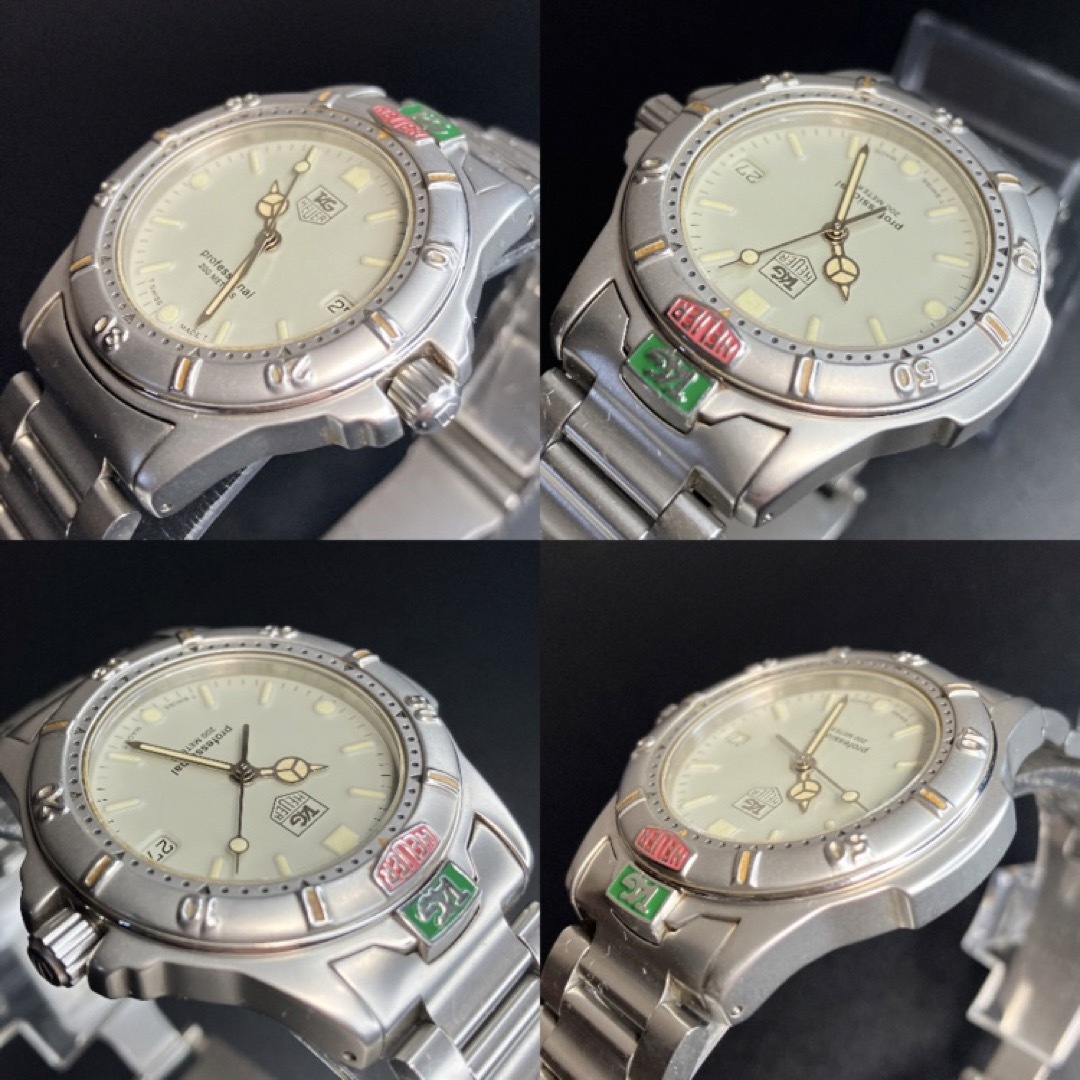 【美品 正規品】タグホイヤー  メンズ 腕時計 プロフェッショナル 可動品 8