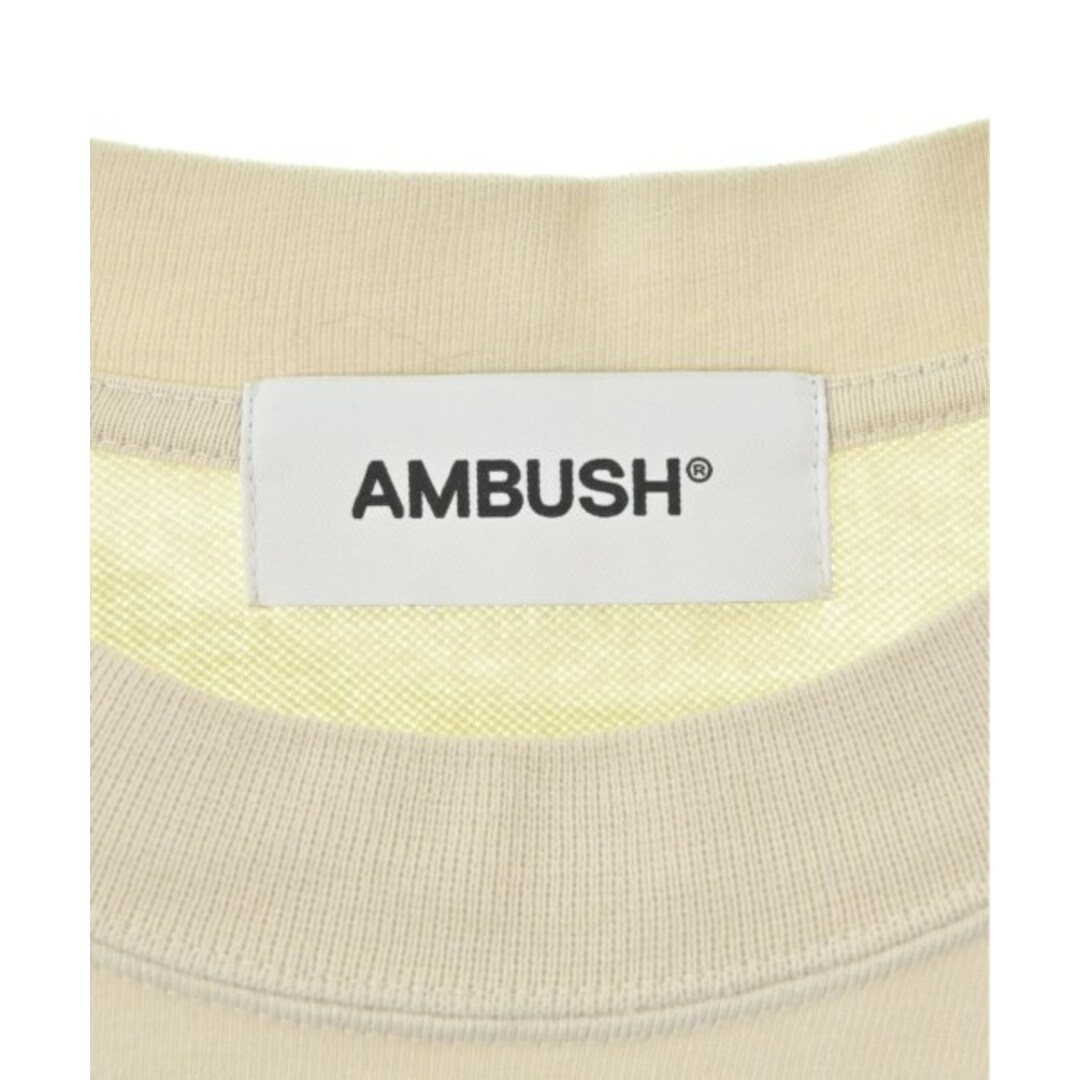 AMBUSH(アンブッシュ)のAMBUSH アンブッシュ Tシャツ・カットソー S ベージュ 【古着】【中古】 メンズのトップス(Tシャツ/カットソー(半袖/袖なし))の商品写真