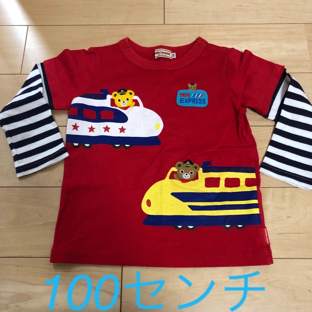 ★ミキハウス★長袖Ｔシャツ★新品★100★ミキハウス★ロンＴ プッチー