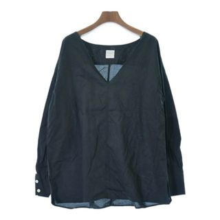 シティショップ(CITYSHOP)のCITYSHOP シティーショップ ブラウス F 黒系 【古着】【中古】(シャツ/ブラウス(長袖/七分))