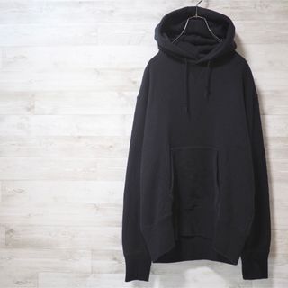 LOOPWHEELER×MHL 19AW Cotton Hoodie-Blk/M LOOPWHEELER×MHL 19AW Cotton Hoodie-Blk/M