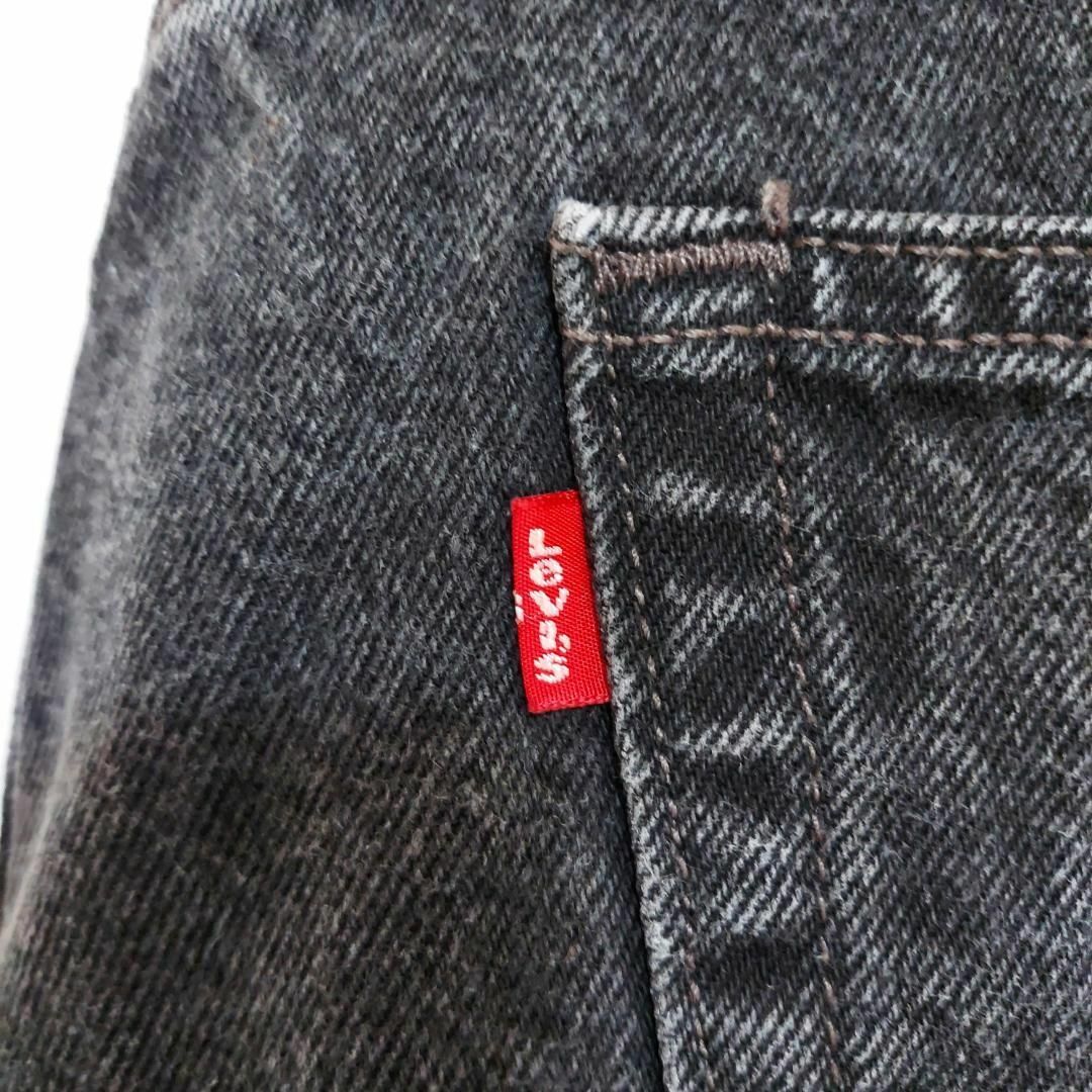 Levi's - W42 Levi's リーバイス550 ブラックデニム バギーパンツ 00s