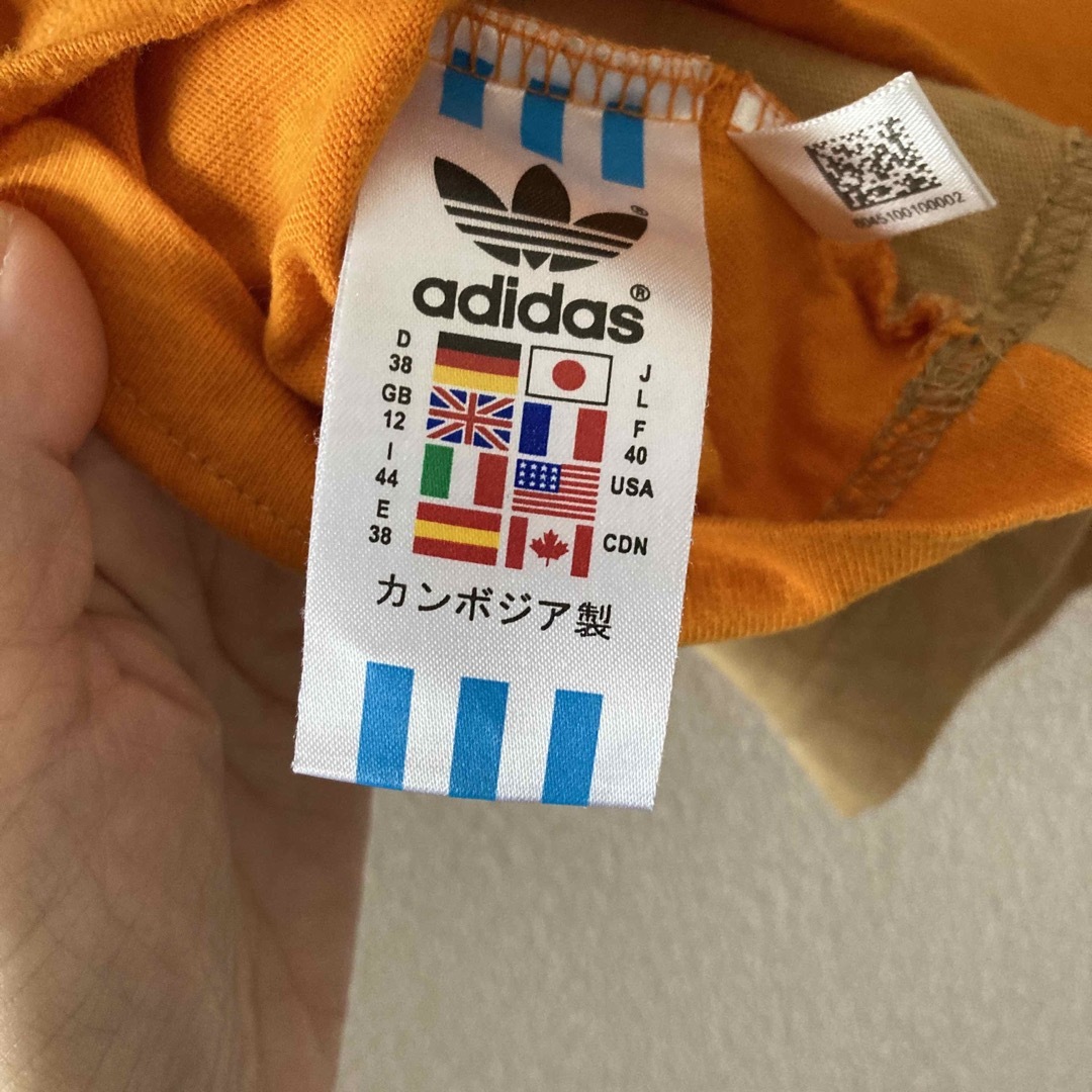 adidas(アディダス)のadidas 七分袖Tシャツ レディースのトップス(Tシャツ(長袖/七分))の商品写真