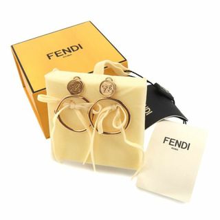 FENDI - 未使用 展示品 フェンディ FENDI ラウンド スイング ピアス