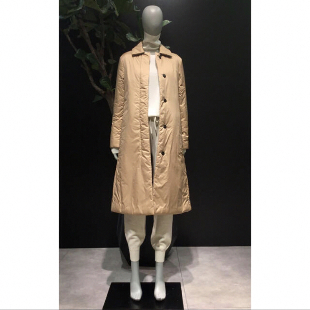 Theory 18aw 共布付きロングダウンコートレディース