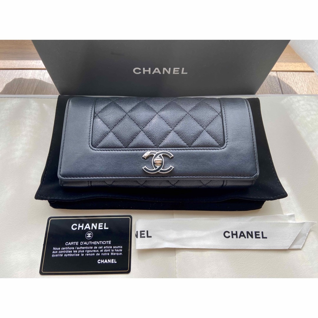 CHANEL - ☆シャネル☆ マトラッセ マドモアゼル 長財布 キャビア