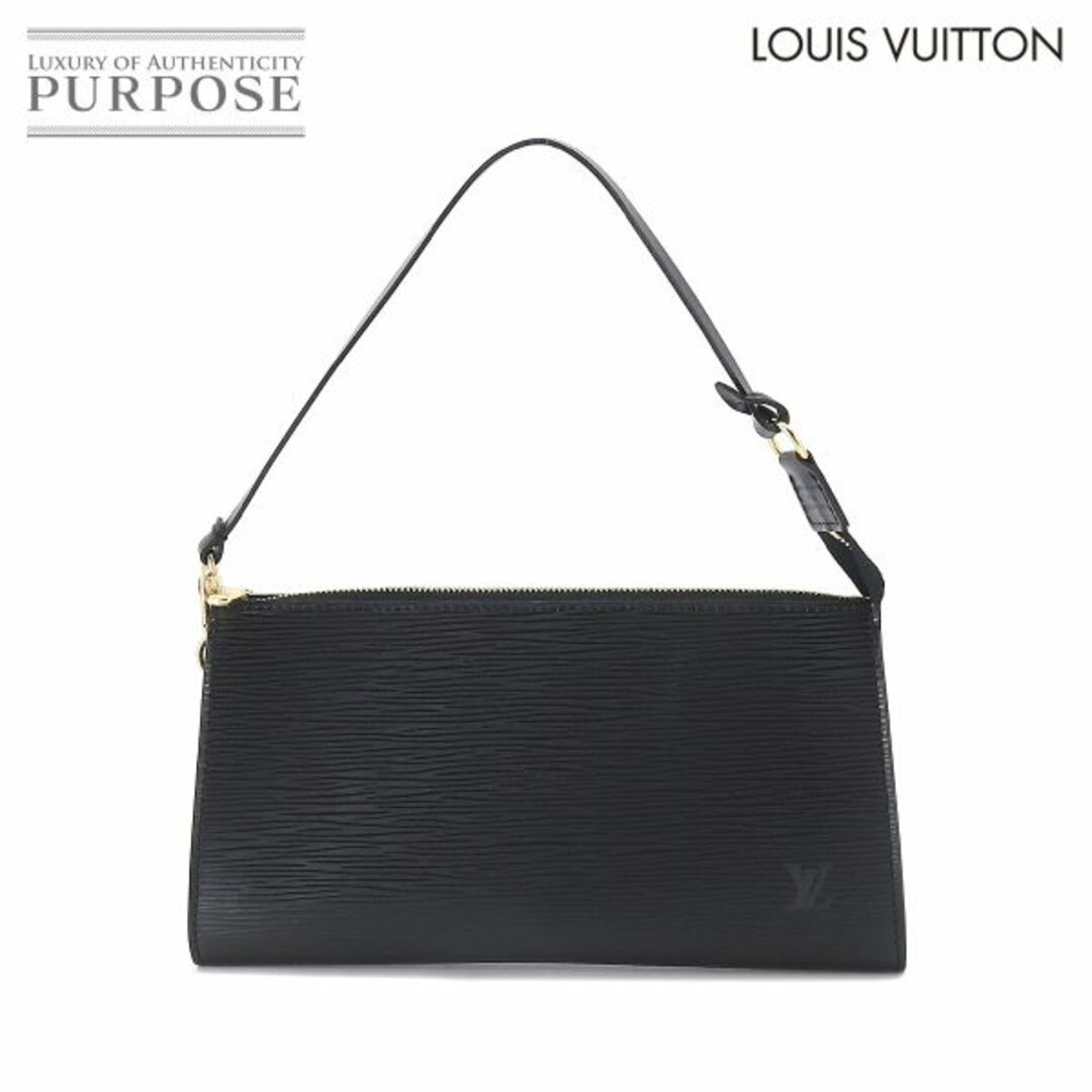 未使用 展示品 ルイ ヴィトン LOUIS VUITTON エピ ポシェット アクセソワール ハンド バッグ ブラック M52942 VLP 90198493