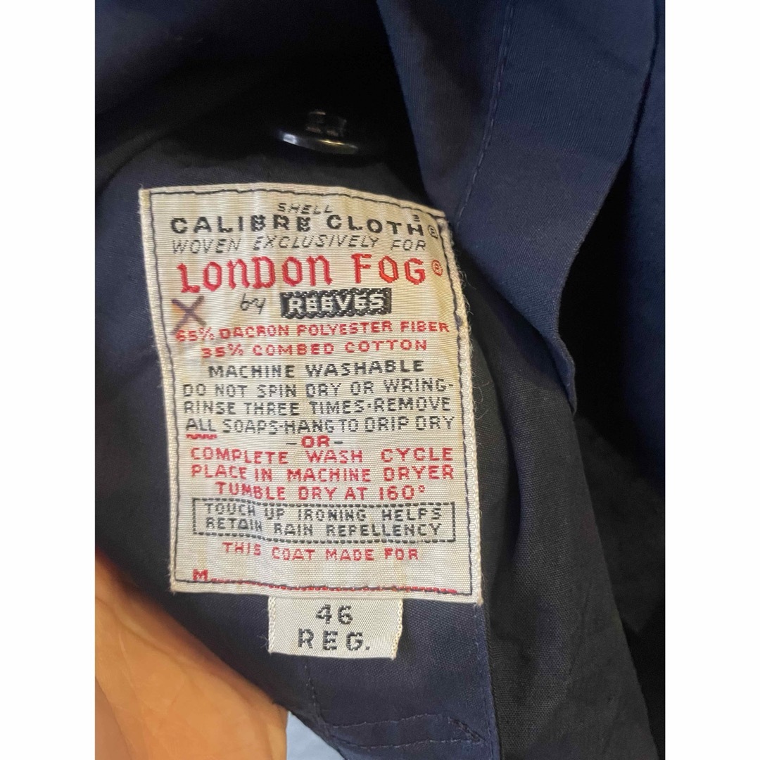 LONDONFOG(ロンドンフォグ)の【超レア】古着　一点物　コート　London fog リメイク　リメイクコート メンズのジャケット/アウター(ステンカラーコート)の商品写真