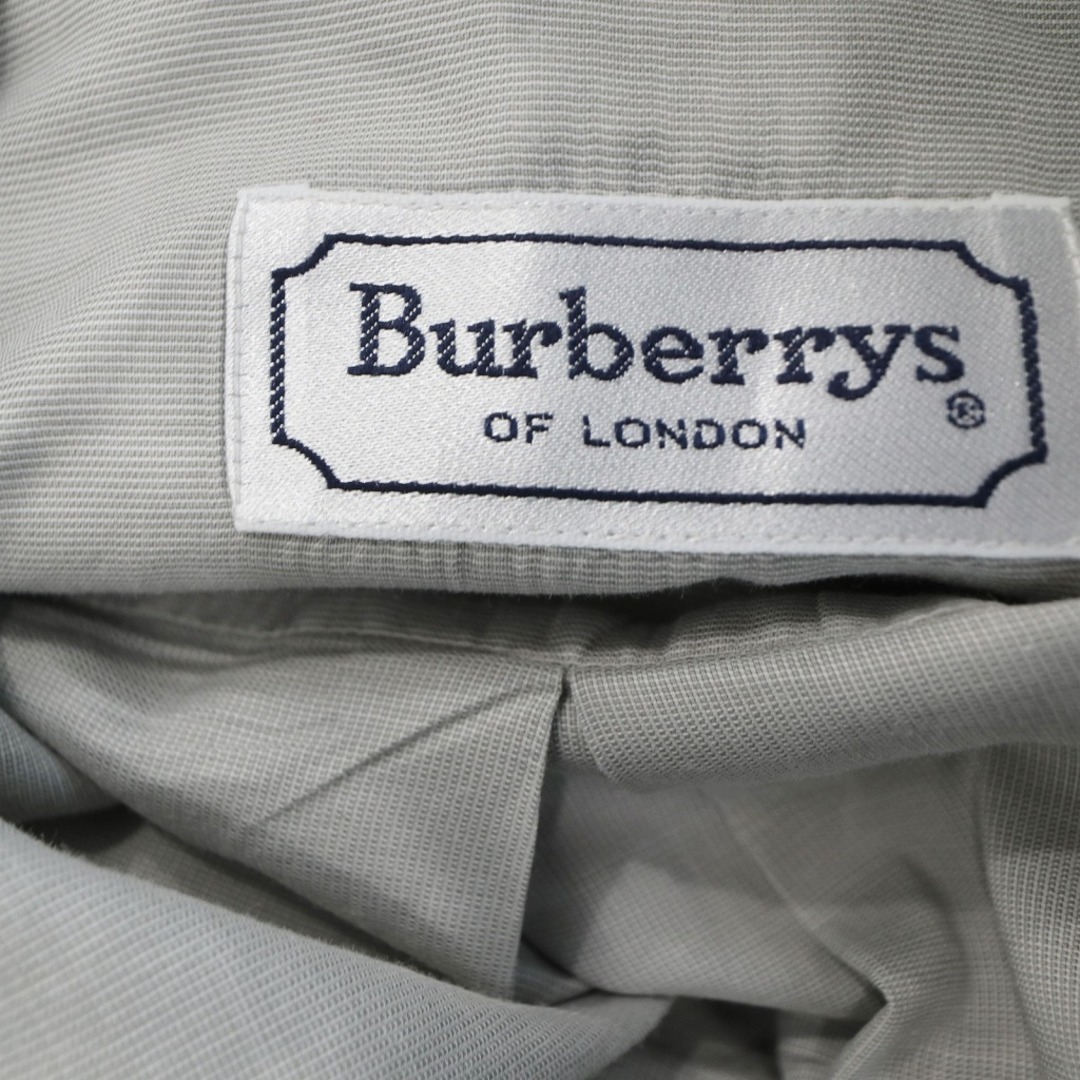 BURBERRY(バーバリー)のBurberrys バーバリーズ 長袖シャツ カジュアル ストライプ グレー (メンズ 39) 中古 古着 O8939 メンズのトップス(シャツ)の商品写真