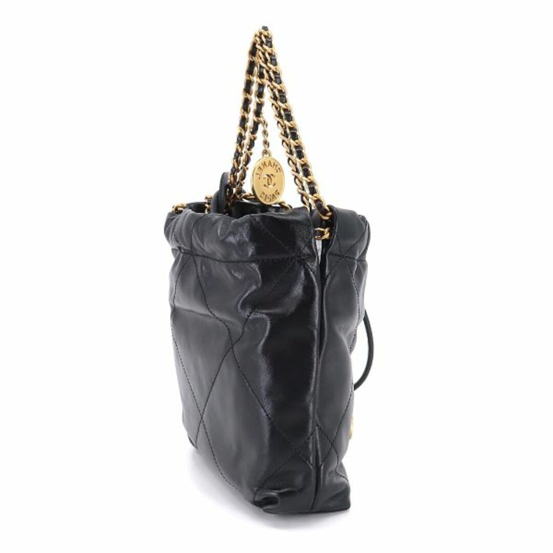 未使用 展示品 シャネル CHANEL 22 ミニ 2way チェーン ハンド ショルダー バッグ レザー ブラック AS3980 CHANEL 22 VLP 90199590 2
