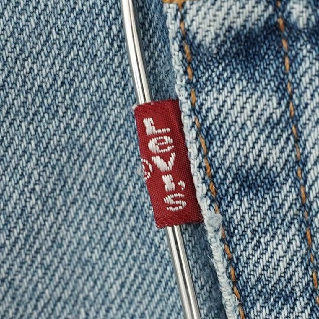 W35 Levi's リーバイス550 ブラックデニム バギーパンツ ワイド 黒