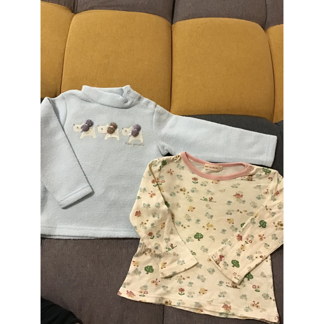 babyGAP(ベビーギャップ)のセリーヌbabyGAPKPポンポネットなど☆9095センチ☆セット　まとめ売り キッズ/ベビー/マタニティのキッズ服女の子用(90cm~)(ワンピース)の商品写真