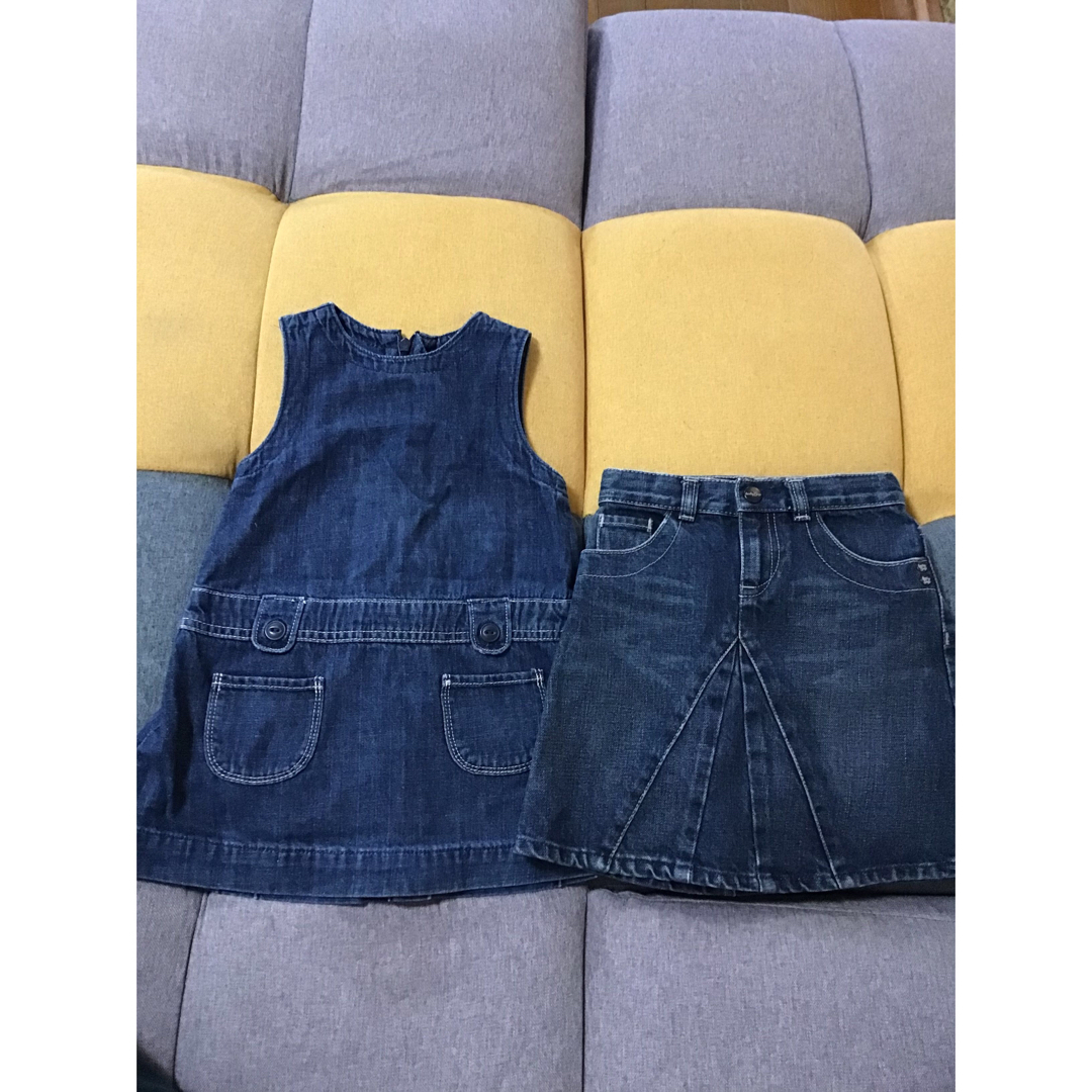 babyGAP(ベビーギャップ)のセリーヌbabyGAPKPポンポネットなど☆9095センチ☆セット　まとめ売り キッズ/ベビー/マタニティのキッズ服女の子用(90cm~)(ワンピース)の商品写真