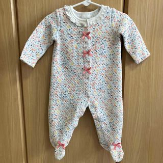 ローラアシュレイ(LAURA ASHLEY)のLAURA ASHLEY 6-9month ロンパース　花柄(ロンパース)