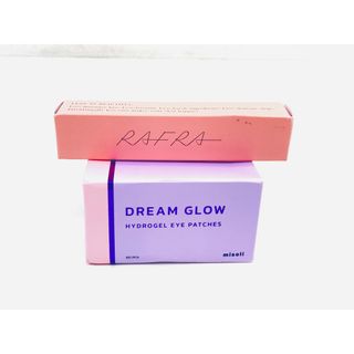 新品★2点セット★(misoli  Dream Glow Hydrogel Eye Patches 60枚)+(ラフラ 目元用クリーム 15g レチノール ナイアシンアミド 配合) リプロス 目元ケア エイジングケア(その他)