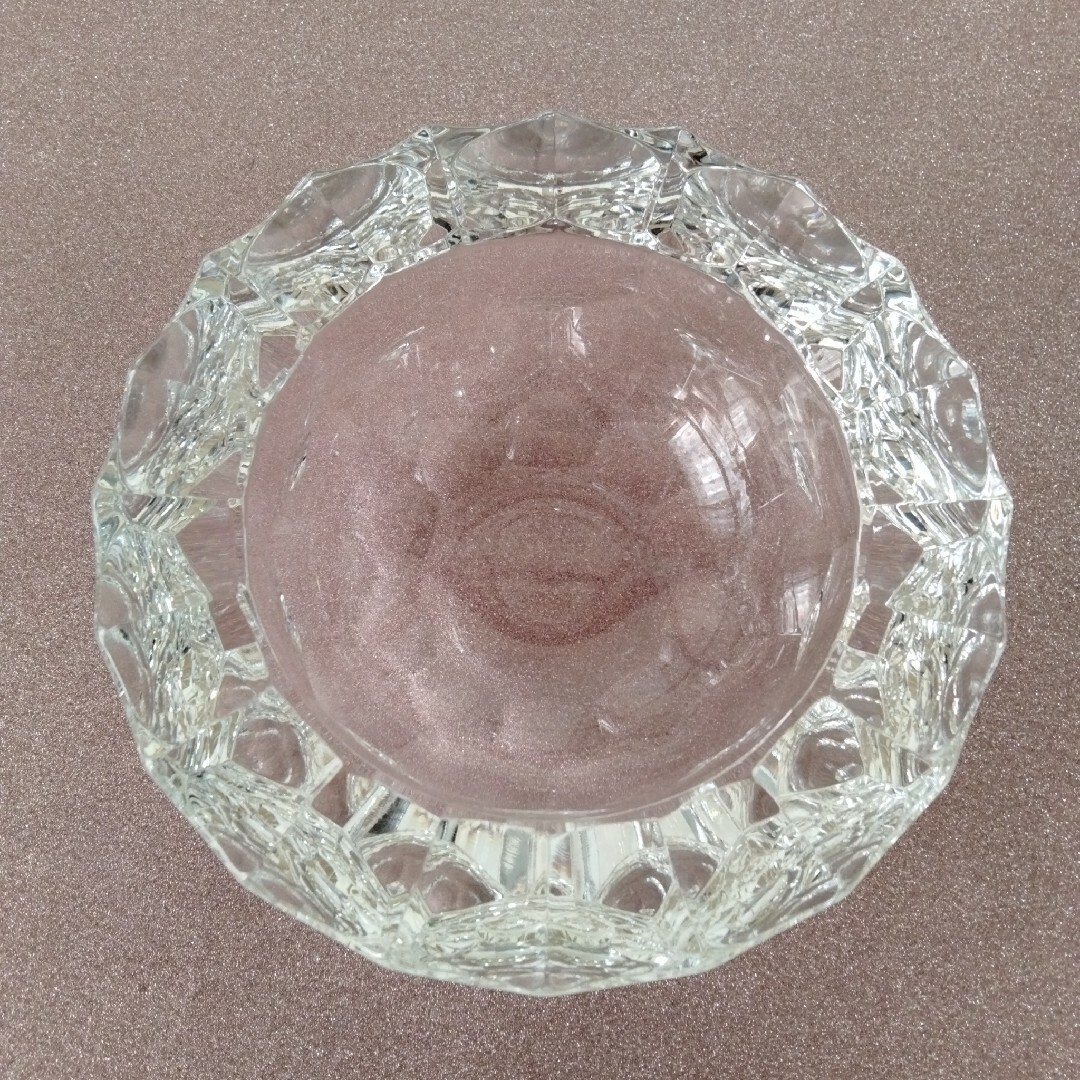HOYA CRYSTAL ホヤガラス クリスタルガラス 灰皿