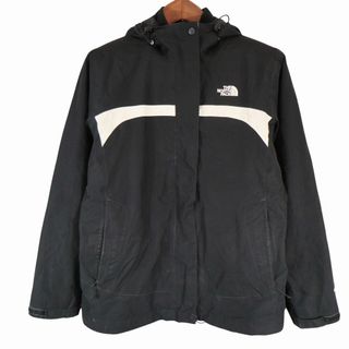 ザノースフェイス(THE NORTH FACE)のSALE// THE NORTH FACE ノースフェイス HYVENT マウンテンパーカー アウトドア キャンプ アウター 防寒 ブラック (レディース L) O8981(その他)