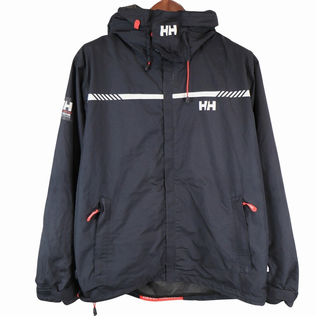 HELLY HANSEN ヘリーハンセン HELLY TECH セーリング ジャケット 防水  防風  アウトドア ネイビー (メンズ XL)   O8982