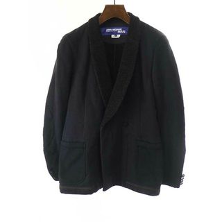 JUNYA WATANABE COMME des GARCONS MAN ジュンヤワタナベ コムデギャルソンマン 15AW ショールカラーパイルジャケット チャコール S