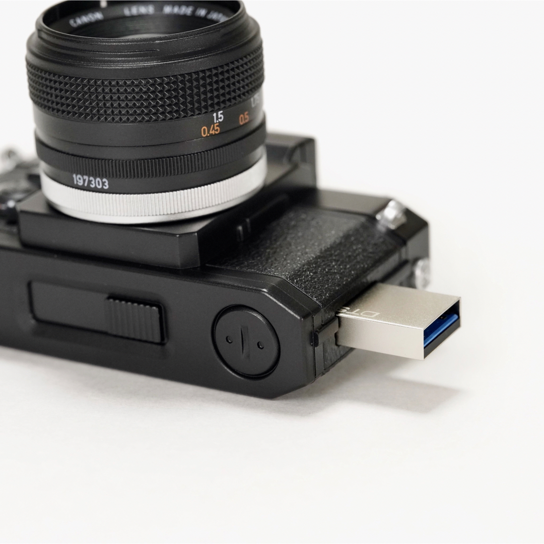 【新品未使用】ミニチュアカメラ USBメモリー F-1 16GB