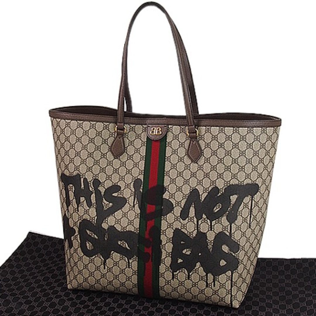 美品 バレンシアガ×GUCCIハッカーシリーズ◆コラボトートBALENCIAGA BALENCIAGA × GUCCI『The Hacker Project』が国内11月15日より