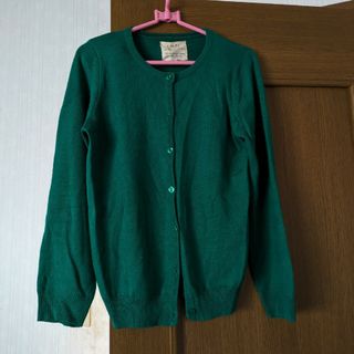 コルザ(COLZA)のHoneys＊colza＊緑のカーディガン＊Mサイズ(カーディガン)