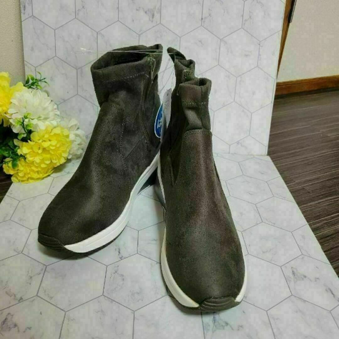 MICHAEL KORS 新品 タグ付き スエード ショートブーツ スニーカー-