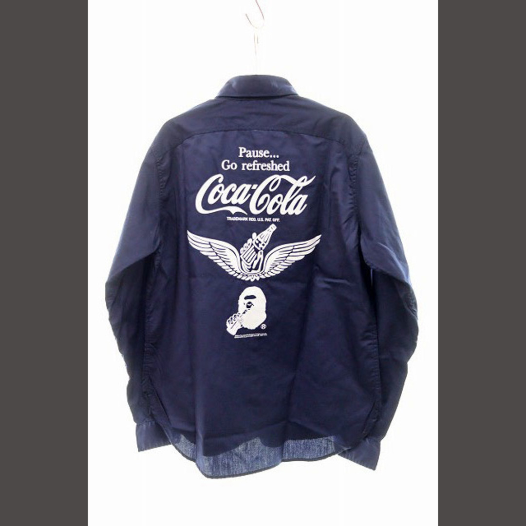 APE Coca-Cola 2014 WORK SHIRT L ワークシャツ