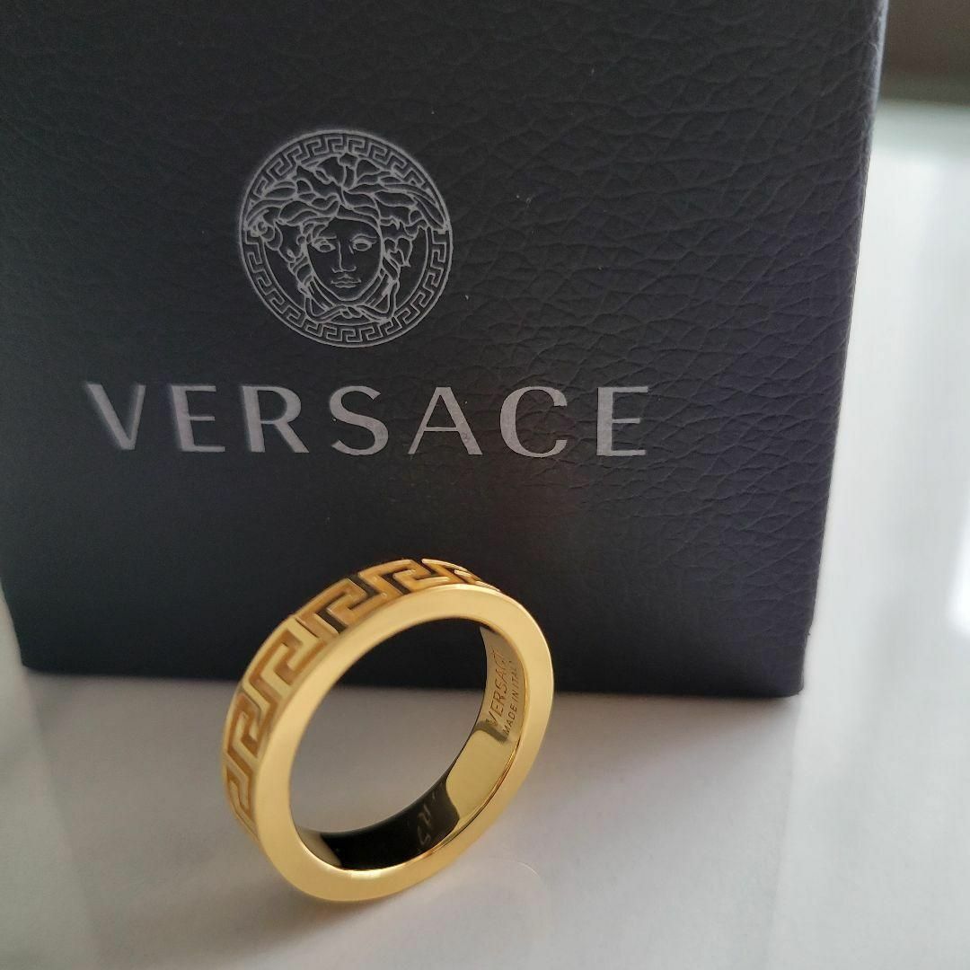 ★新品未使用★VERSACE グリークリング ゴールド | フリマアプリ ラクマ