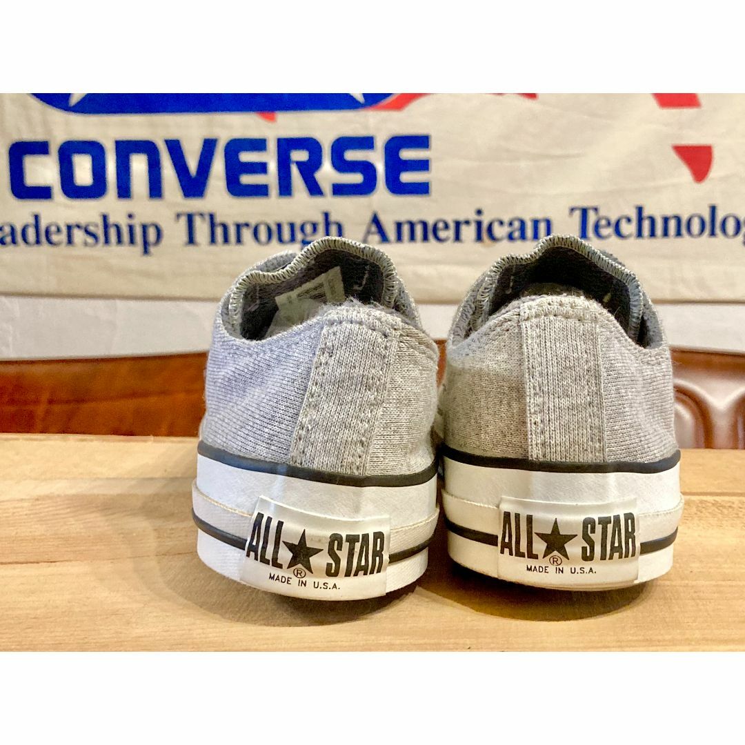 CONVERSE(コンバース)の★90s!USA!コンバース オールスター グレー パイル生地 デッド 239★ メンズの靴/シューズ(スニーカー)の商品写真