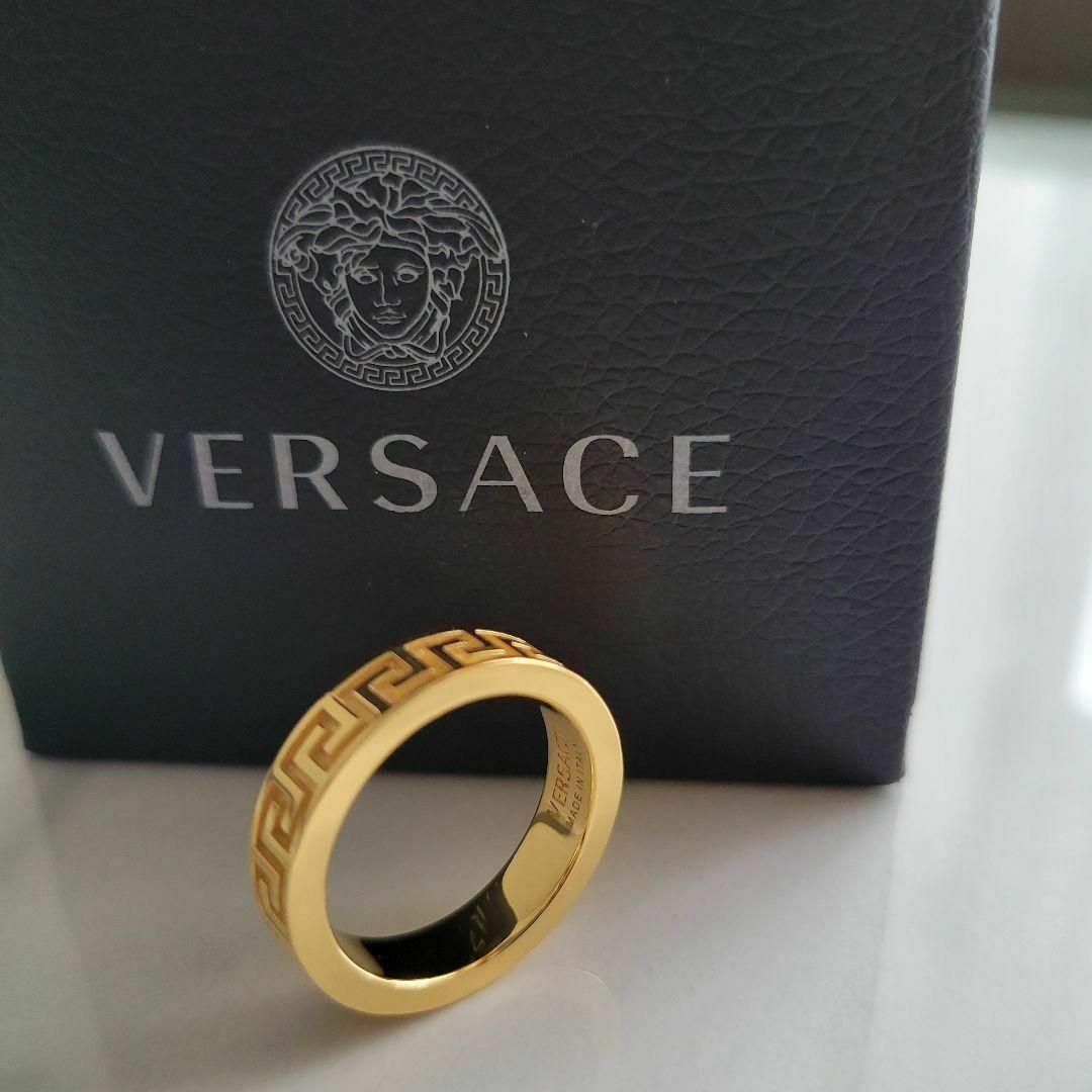 VERSACE - ☆新品未使用☆VERSACE グリークリング ゴールドの通販 by