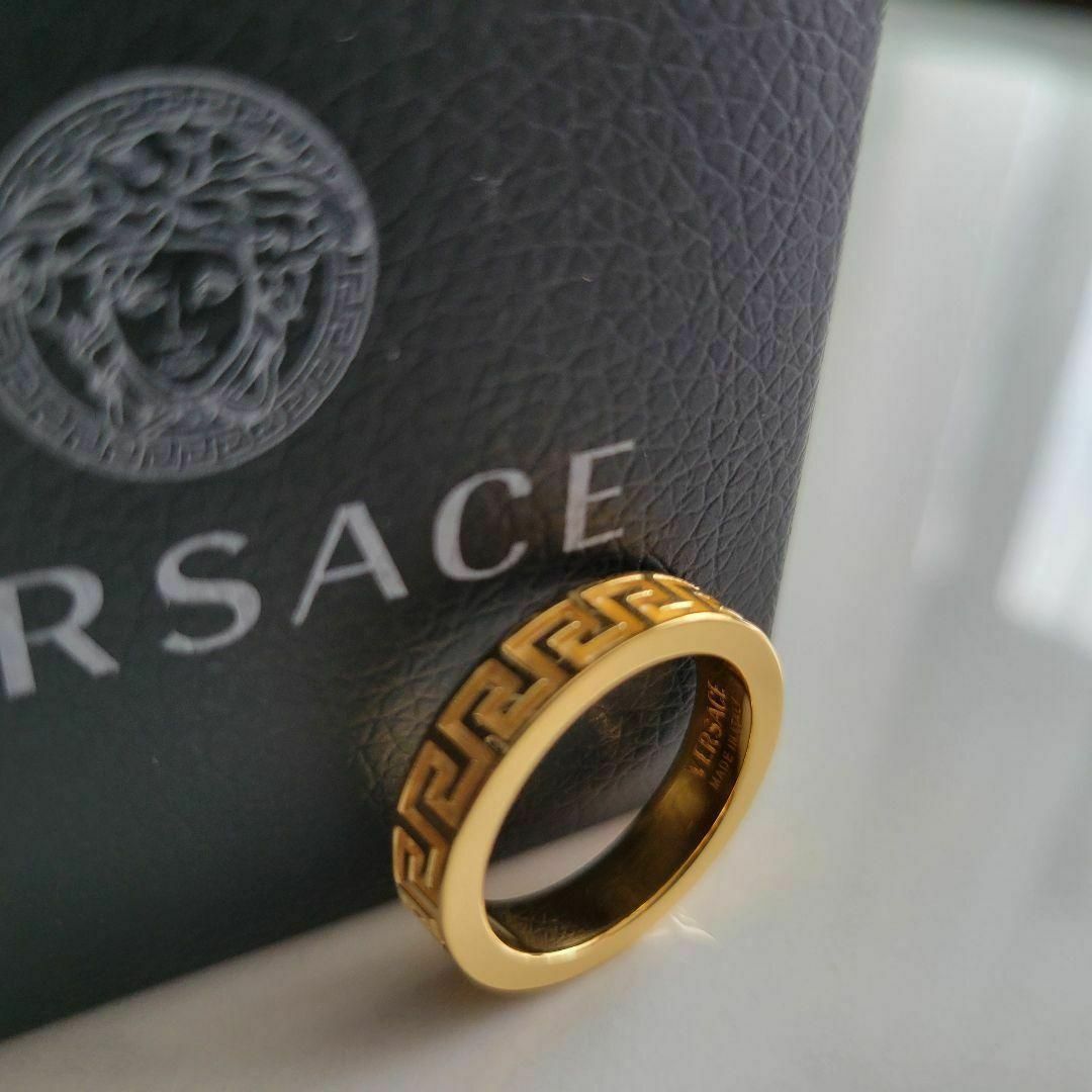 VERSACE - ☆新品未使用☆VERSACE グリークリング ゴールドの通販 by