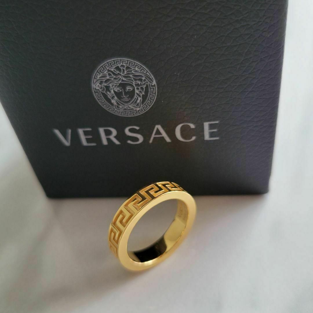 VERSACE - ☆新品未使用☆VERSACE グリークリング ゴールドの通販 by