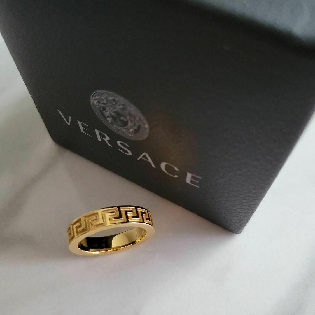 VERSACE - ☆新品未使用☆VERSACE グリークリング ゴールドの通販 by