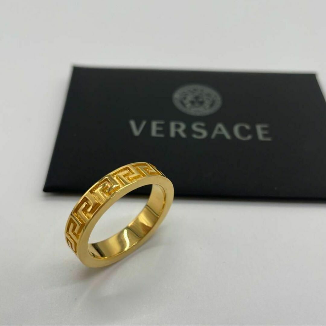 VERSACE - ☆新品未使用☆VERSACE グリークリング ゴールドの通販 by