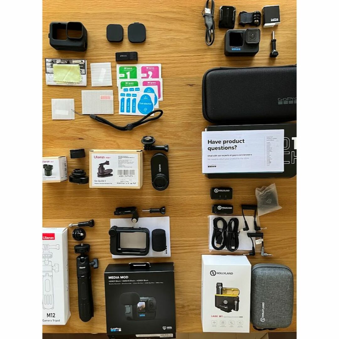 【全て美品・充実セット】Gopro11、無線マイク、モジュラー、258GB他