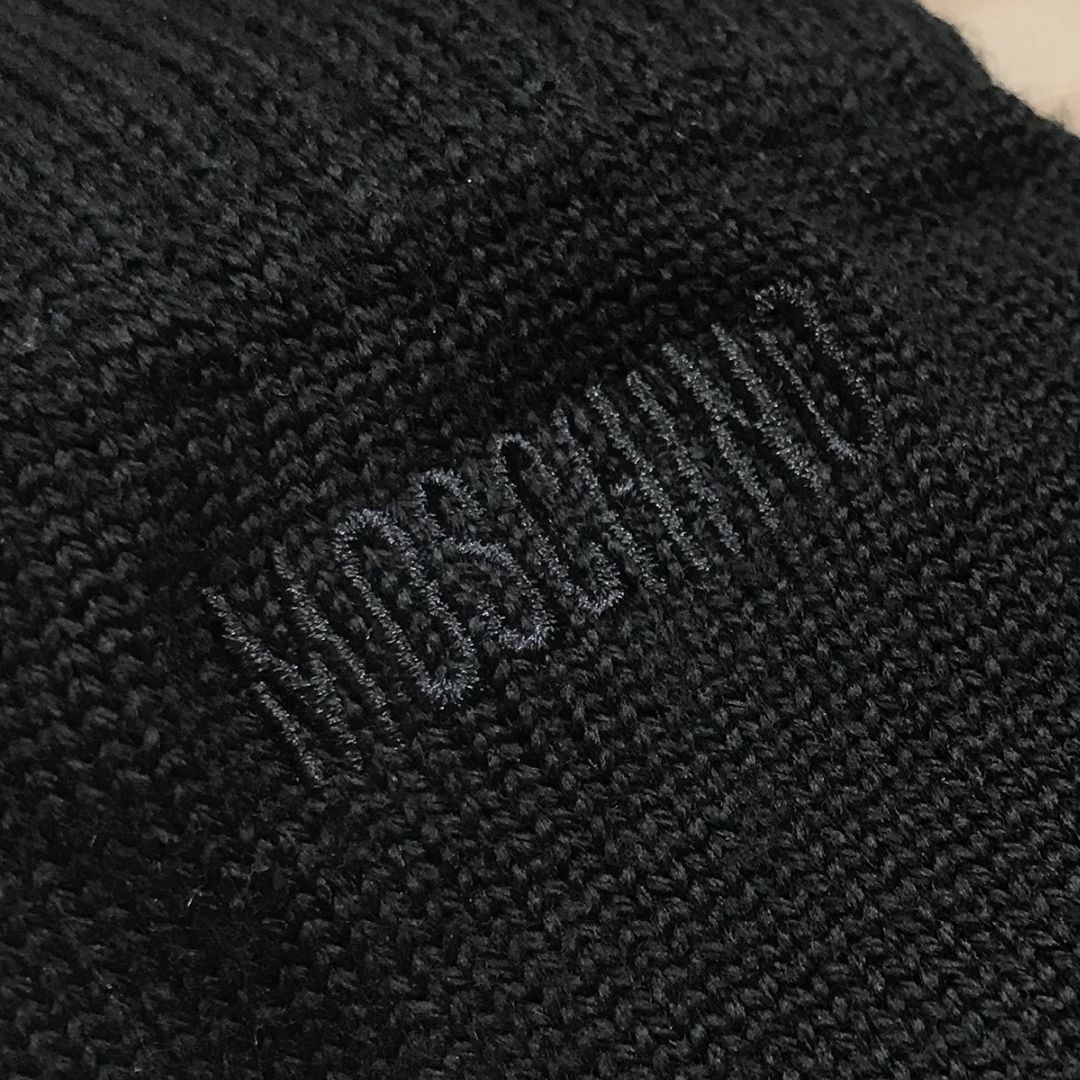 MOSCHINO(モスキーノ)の超美品 モスキーノ テディベア グローブ 手袋 ウール ブラック レディースのファッション小物(手袋)の商品写真