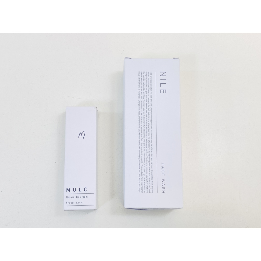 未使用☆2点セット☆(MULC ムルク BBクリーム SPF30 PA++ 30g)+(NILE