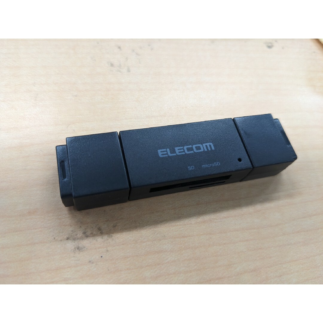 ELECOM(エレコム)のMRS-MBD09　BK エレコム　メモリーリーダーライター スマホ/家電/カメラのPC/タブレット(その他)の商品写真