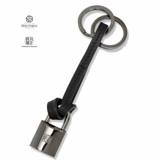 ■極美品■ LOEWE ロエベ キーホルダー バッグチャーム レディース メンズ シルバー系 BD7950