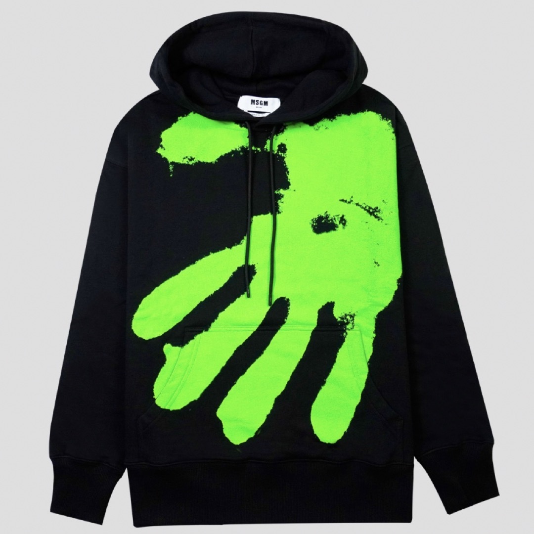 MSGM(エムエスジイエム)のGWSALE!!完売サイズS!! MSGM BIG HANDプリントパーカー レディースのトップス(パーカー)の商品写真