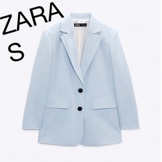 ザラ(ZARA)のストレートオーバーサイズブレザー(テーラードジャケット)