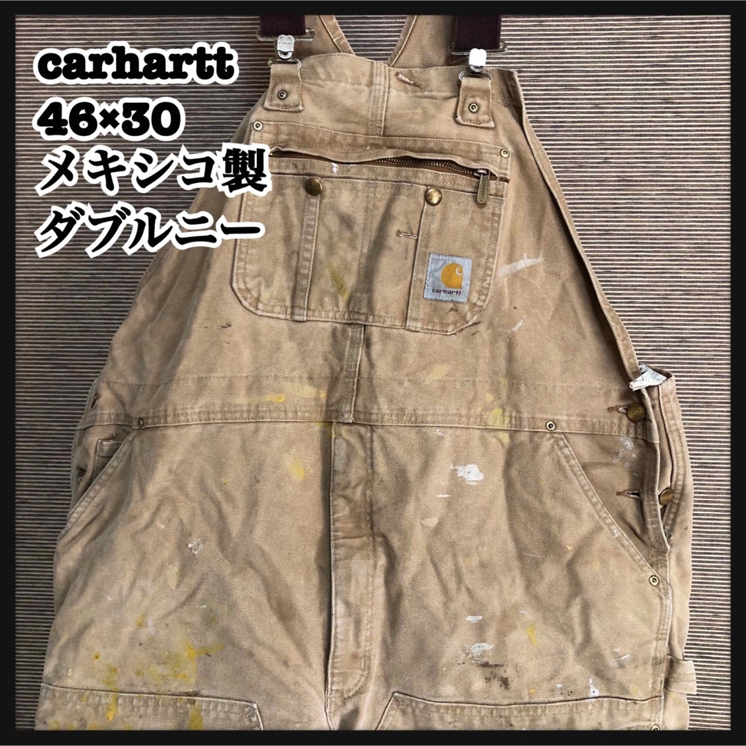 カーハート carhartt ダブルニー オーバーオール サロペット メキシコ-