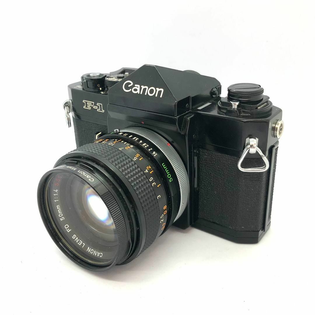 【C3732】Canon キヤノン 旧F-1 後期型 + レンズ付き