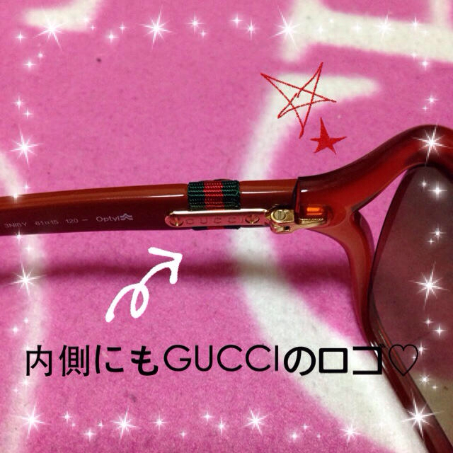 Gucci(グッチ)のGUCCI♡サングラス レディースのファッション小物(サングラス/メガネ)の商品写真
